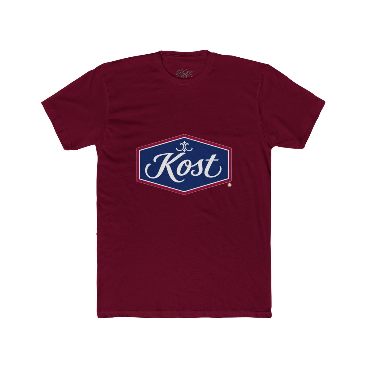 Kost Anchor Logo Tee — Vintage Nautical Cotton Crew Shirt