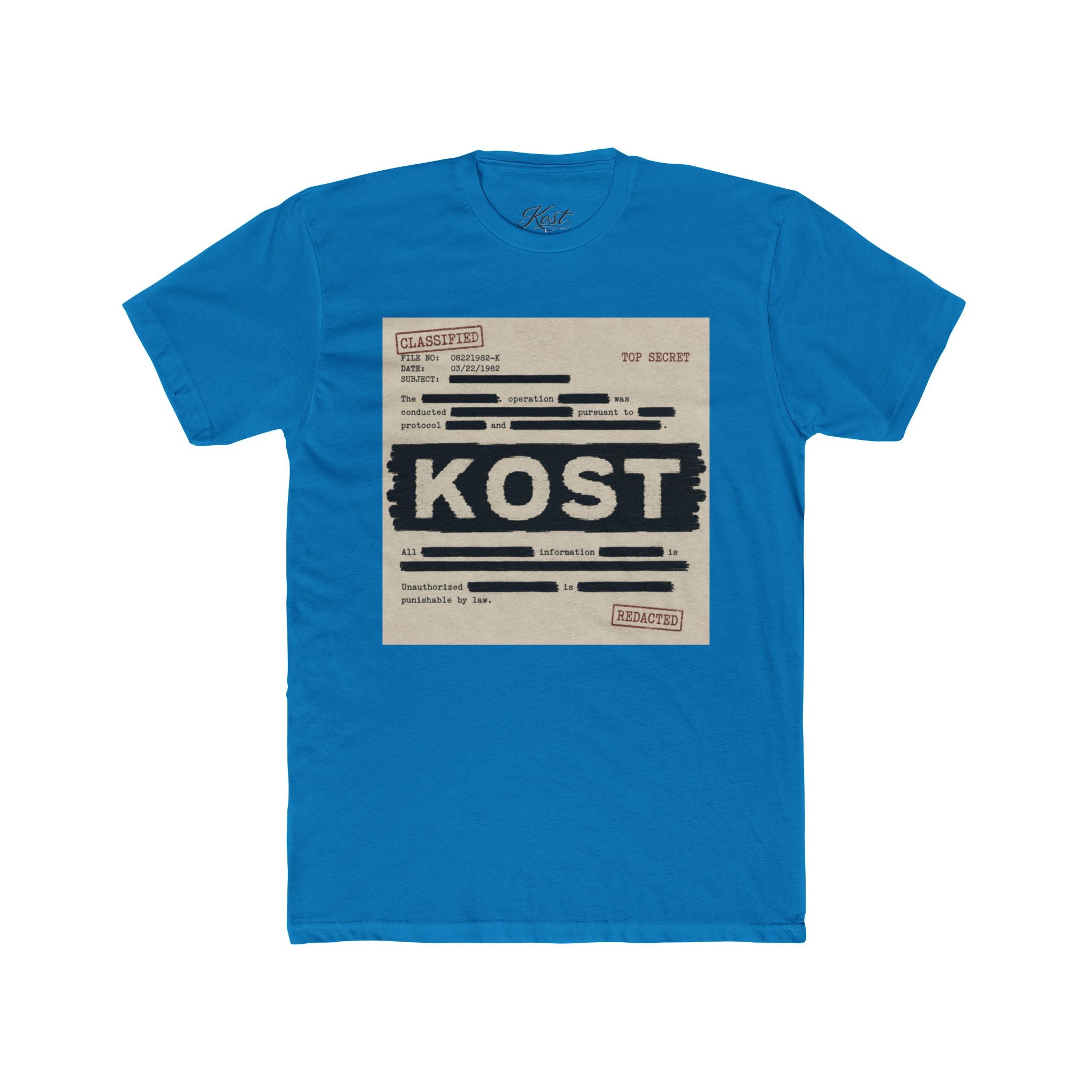 KOST Classified File Graphic Tee