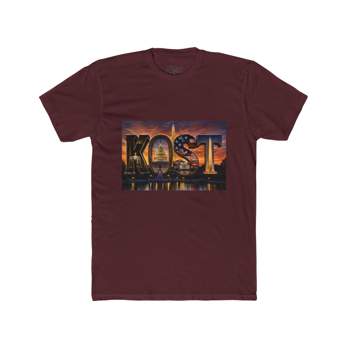 Kost Cityscape Tee — Sunset Skyline Graphic T-Shirt