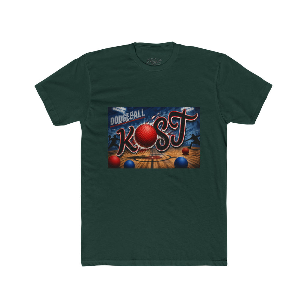 Dodgeball KOST Retro Graphic Tee — Vintage Sports Crew Shirt