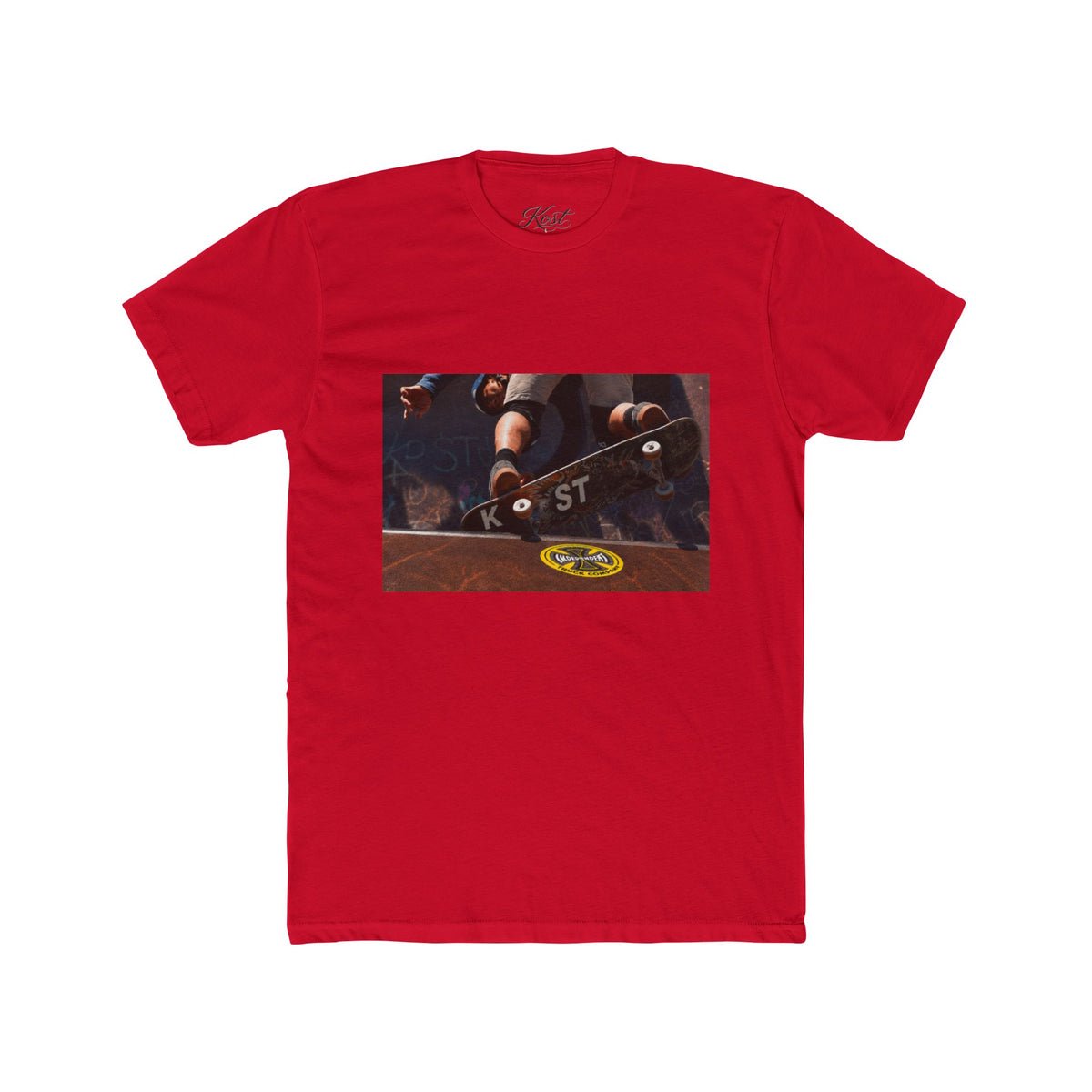 Skate Trick Photo Tee — Vintage Skateboard Crew Shirt