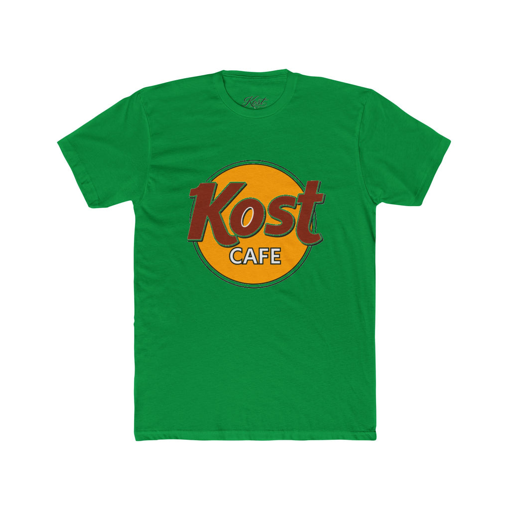 Kost Café Logo Tee — Vintage Retro Coffee Shop T-Shirt