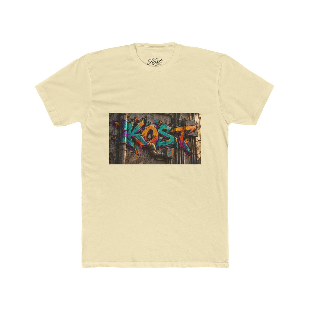 Graffiti 'KOST' Crew Tee — Urban Street Art Graphic T-Shirt