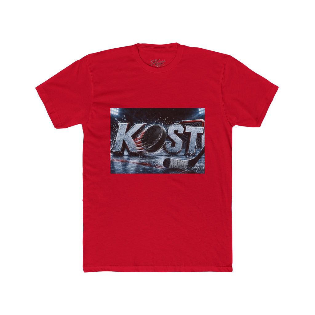 KOST Distressed Retro Logo Tee — Vintage Skate/Streetwear Graphic T-Shirt