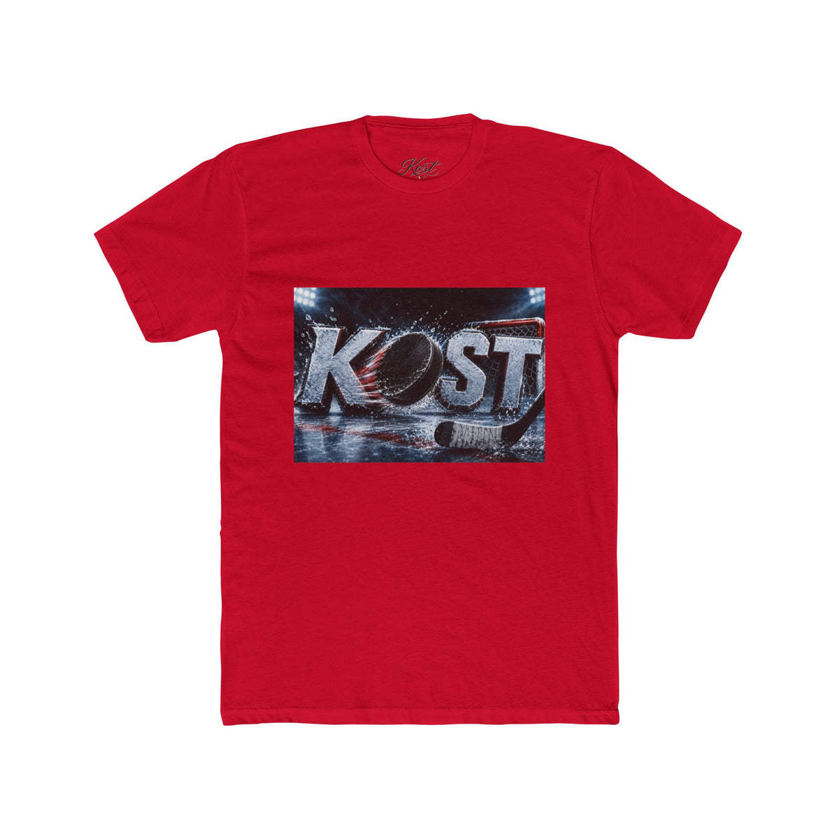 KOST Distressed Retro Logo Tee — Vintage Skate/Streetwear Graphic T-Shirt