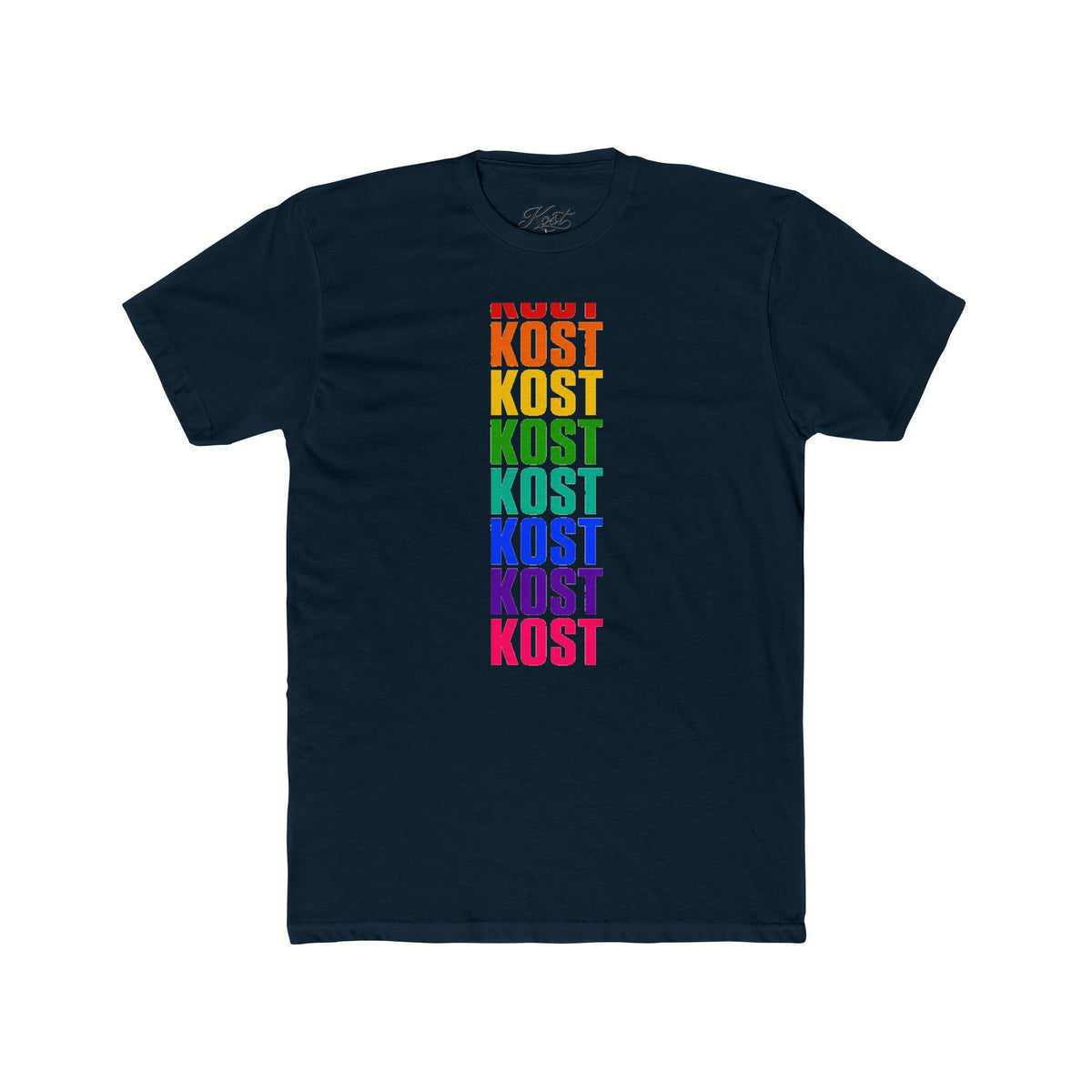 KOST Rainbow Vertical Text Tee