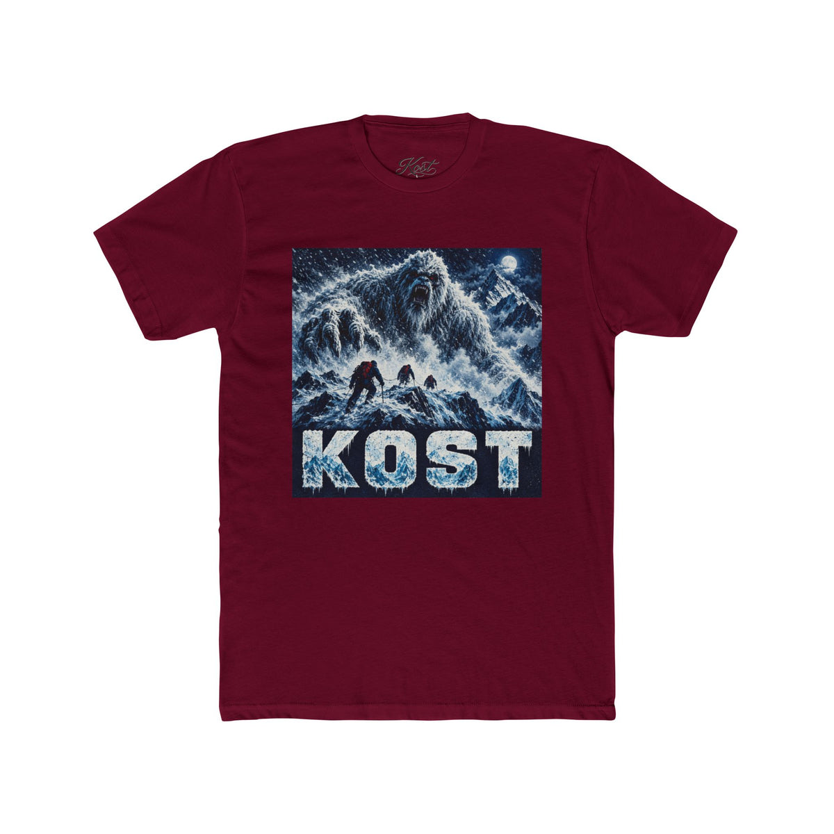 KOST Surf Wave Crew Tee — Ocean Wave Graphic T-Shirt