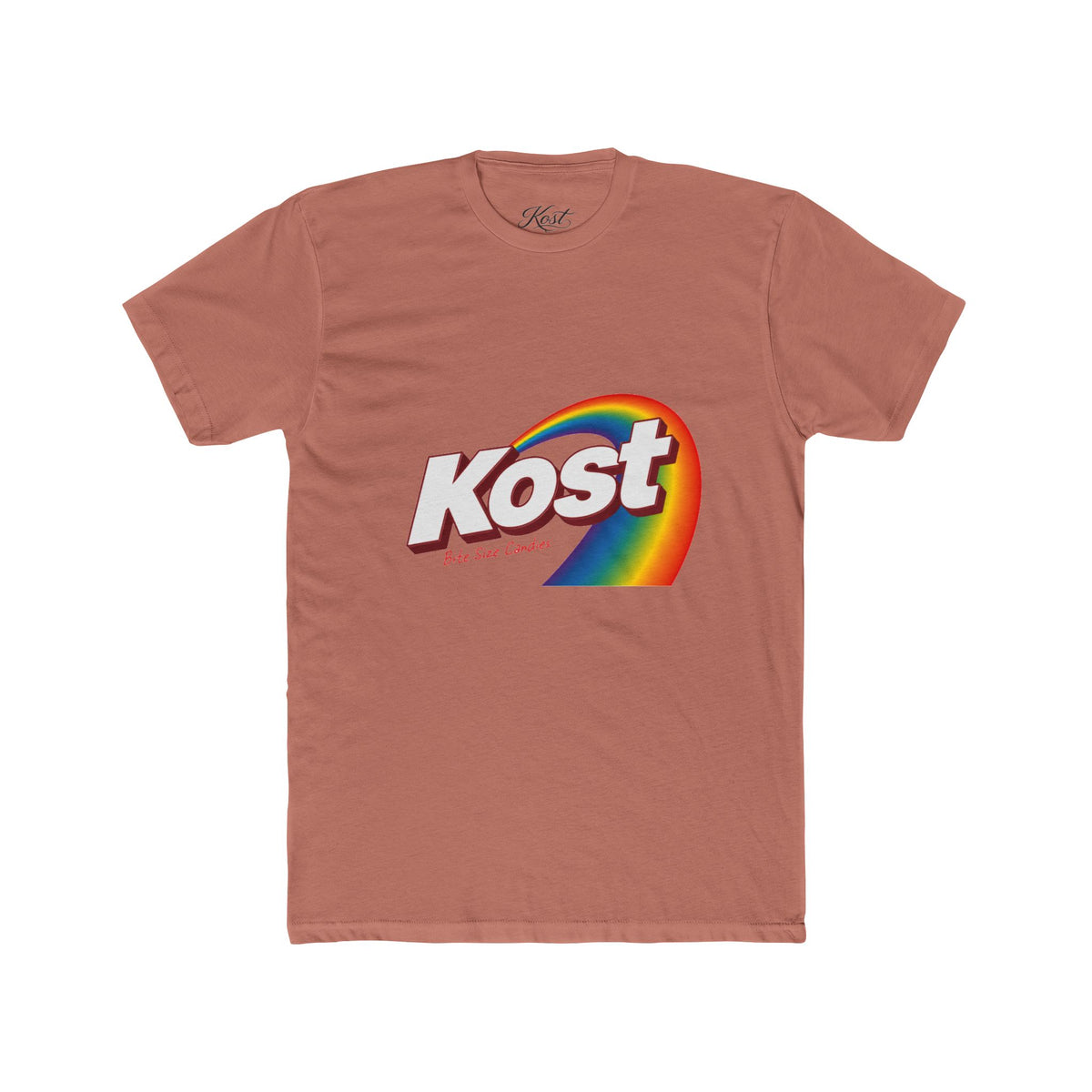 Kost Rainbow Logo Tee — Retro Vintage Graphic T-Shirt