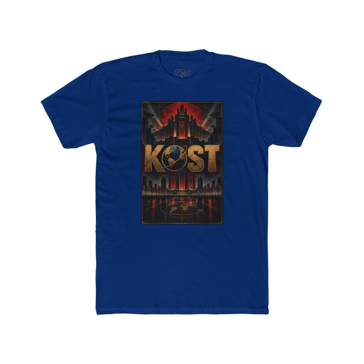 KOST Vintage Cityscape Tee — Retro Band Logo Graphic T-Shirt