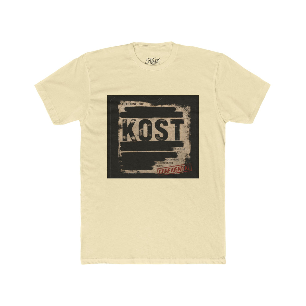 KOST Vintage Stamp Tee — Retro Graphic Cotton T-Shirt