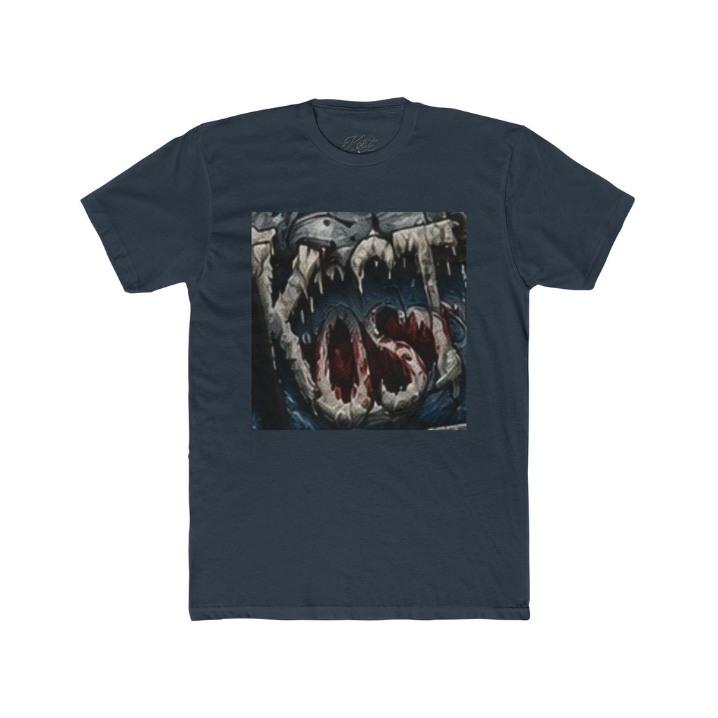 Shark Bite Graphic Tee — 'Lost' Horror Shark Design