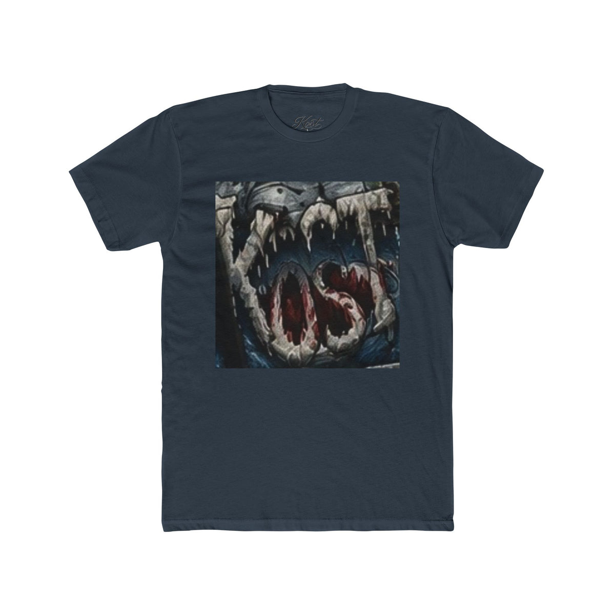 Shark Bite Graphic Tee — 'Lost' Horror Shark Design