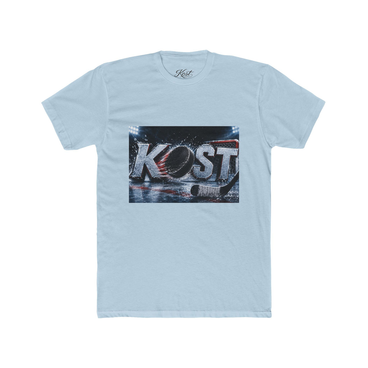 KOST Distressed Retro Logo Tee — Vintage Skate/Streetwear Graphic T-Shirt