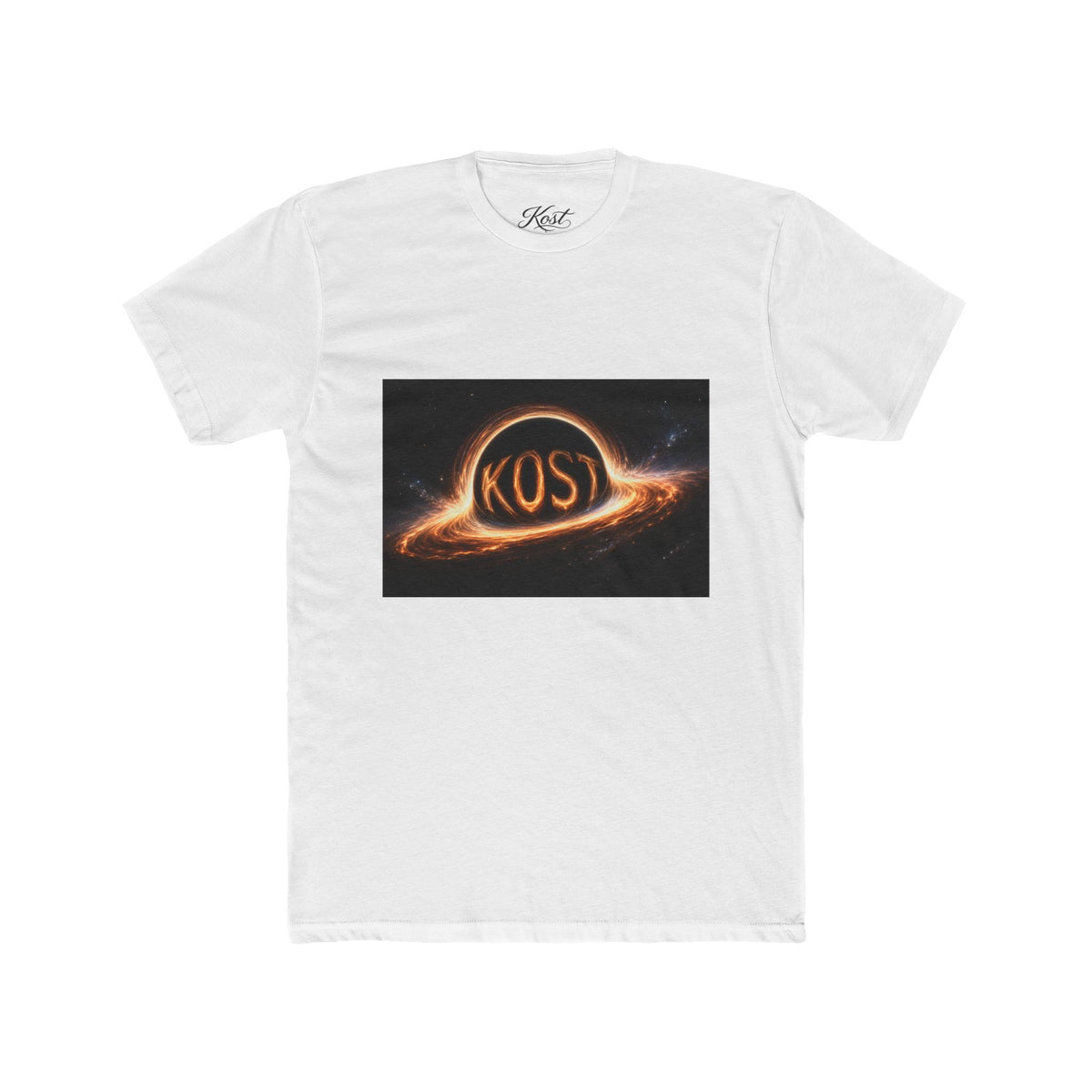 KOST Planet Graphic T‑Shirt — Fiery Space Logo Tee