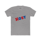 KOST Retro Logo Tee – Vintage Red & Blue Graphic T-Shirt