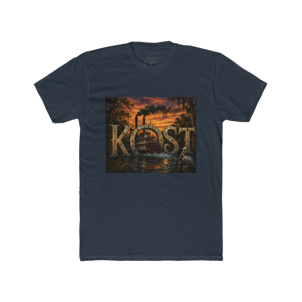 Köst Sunset Steam Tee — Vintage Riverboat Graphic T-Shirt