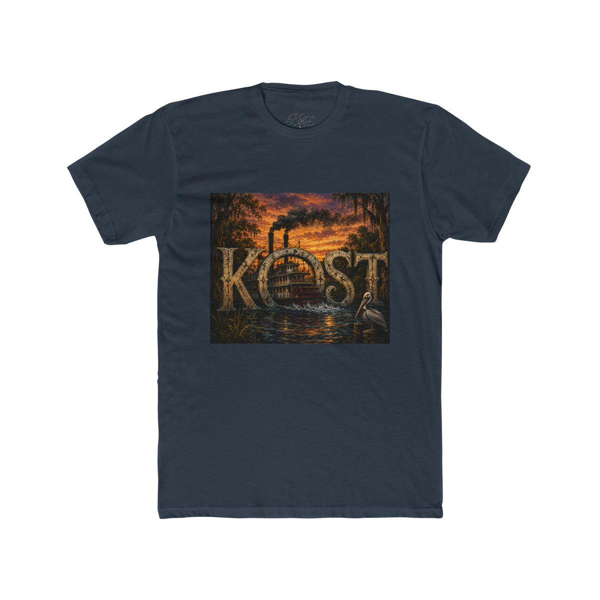Köst Sunset Steam Tee — Vintage Riverboat Graphic T-Shirt
