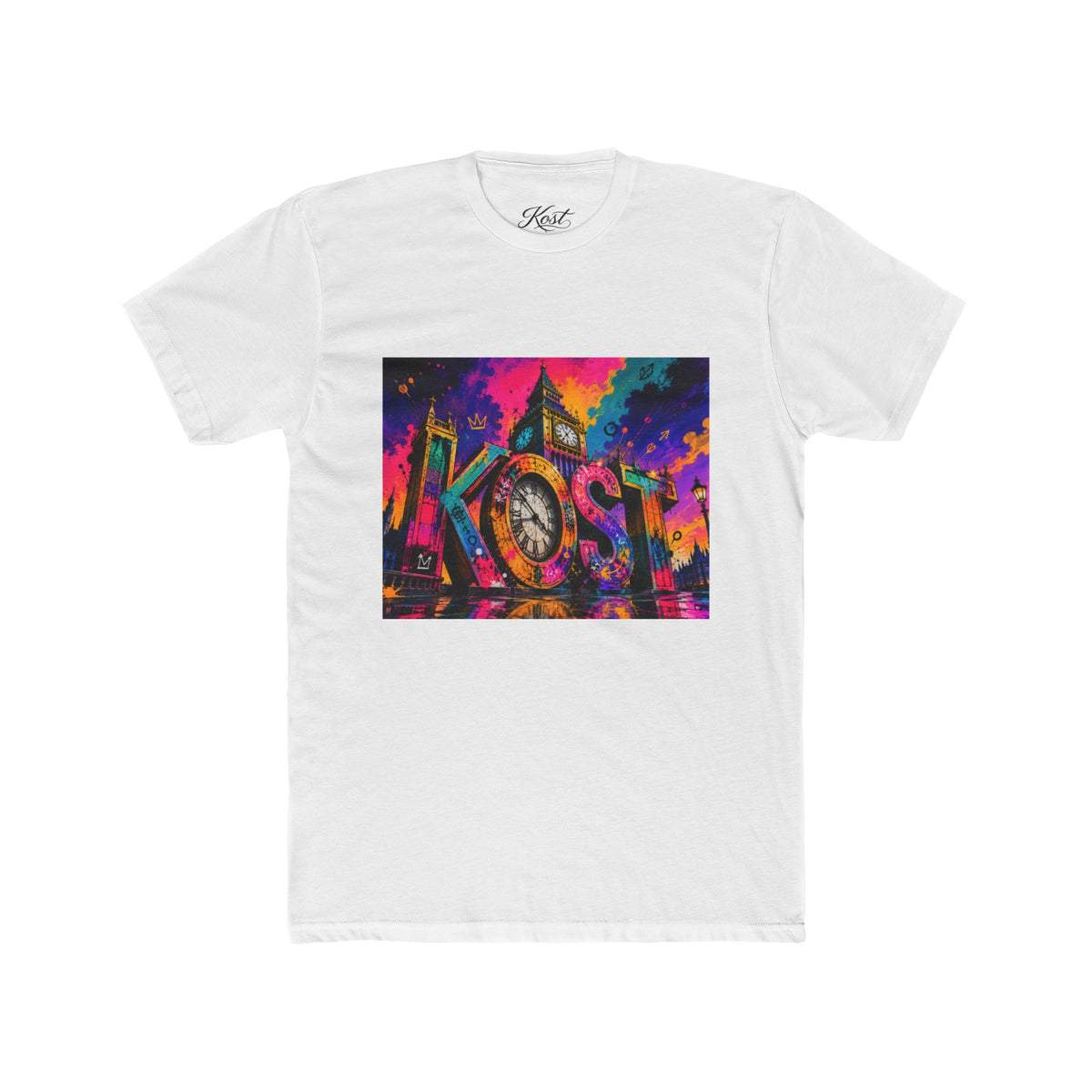 Kost Neon City Graphic Tee — Colorful Retro Streetwear T‑Shirt