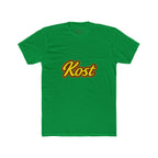 Kost Script T-Shirt — Retro Yellow & Red Logo Tee