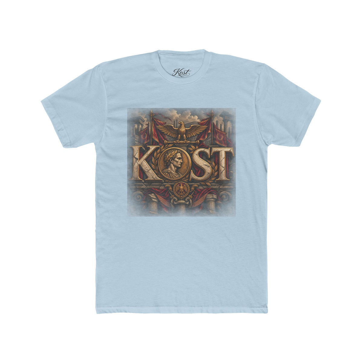 Kost Vintage Crest T‑Shirt — Retro Medieval Logo Tee