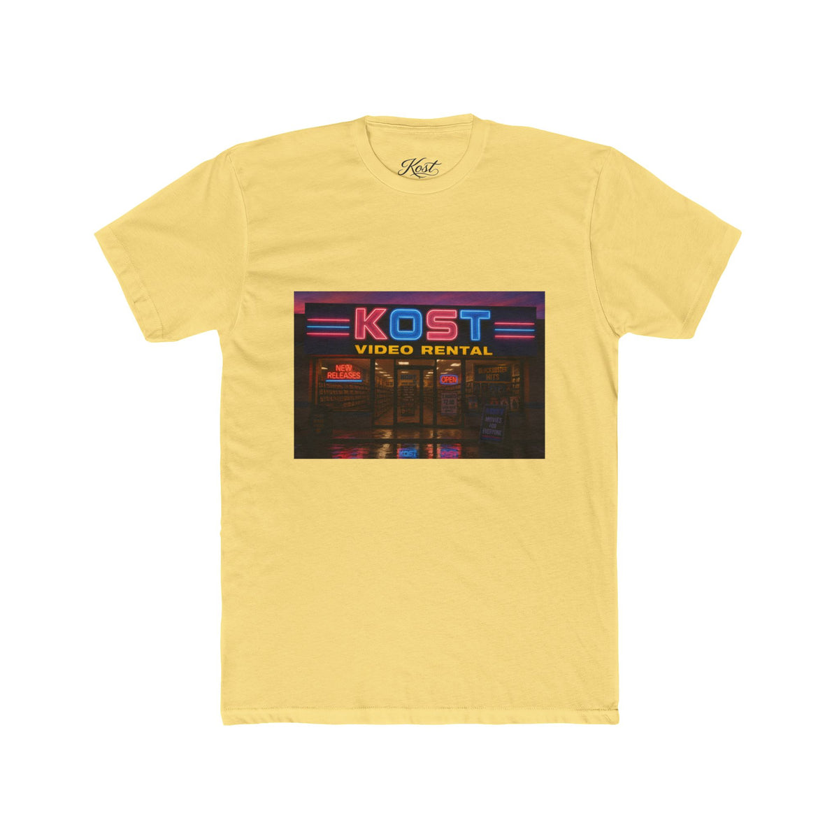 Kost Video Rental Retro Nostalgia Graphic T-Shirt