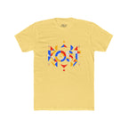 Lost Geometric Tee — Colorful Abstract Graphic T-Shirt