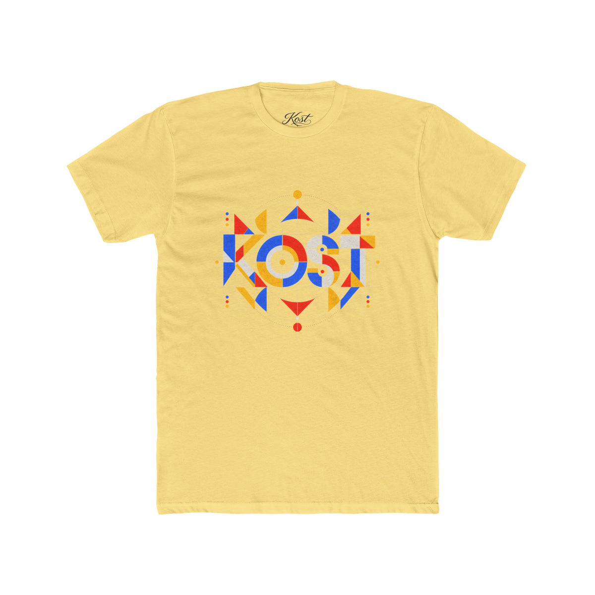 Lost Geometric Tee — Colorful Abstract Graphic T-Shirt
