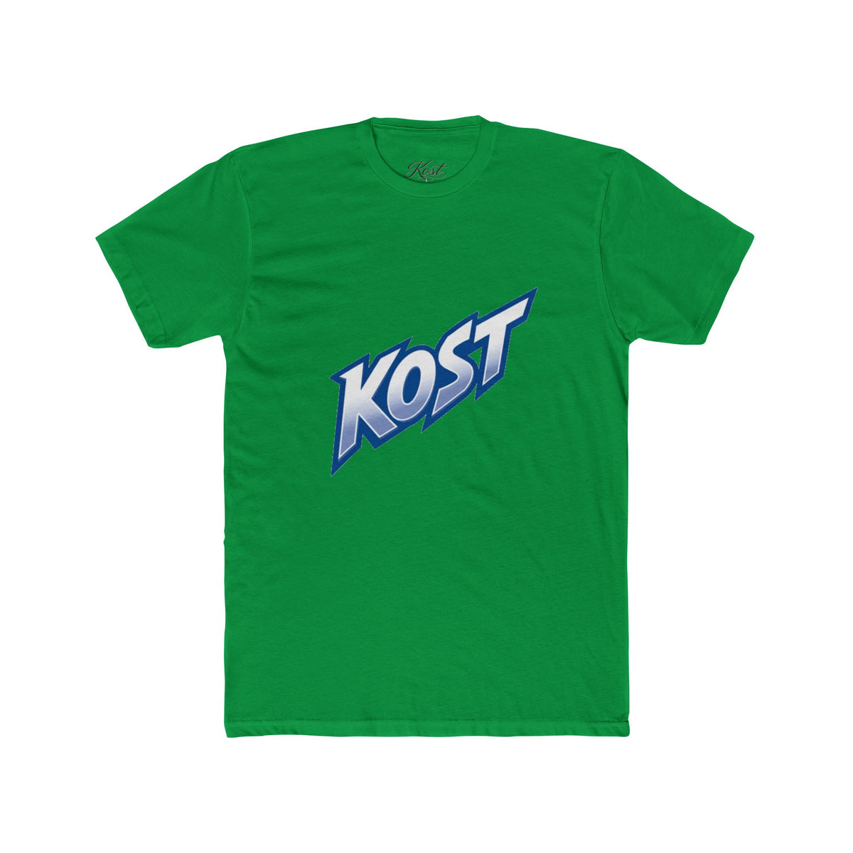 KOST Logo T‑Shirt — Retro Blue Athletic Graphic Tee