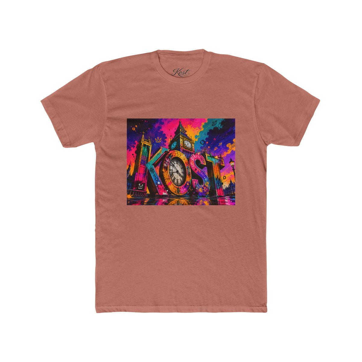 Kost Neon City Graphic Tee — Colorful Retro Streetwear T‑Shirt
