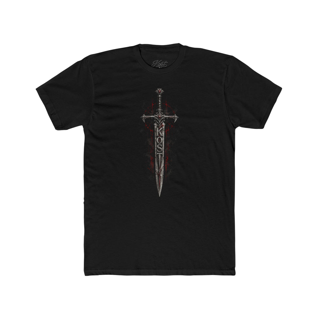 Gothic Sword and Chandelier Graphic T-Shirt
