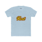 Kost Script T-Shirt — Retro Yellow & Red Logo Tee