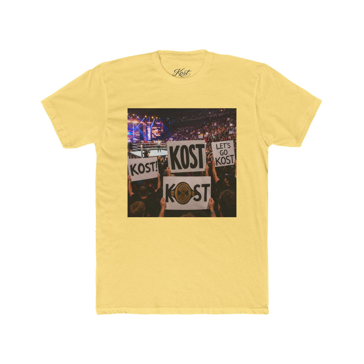 KOST Concert Crowd Graphic Tee — "KOST" Fan Shirt