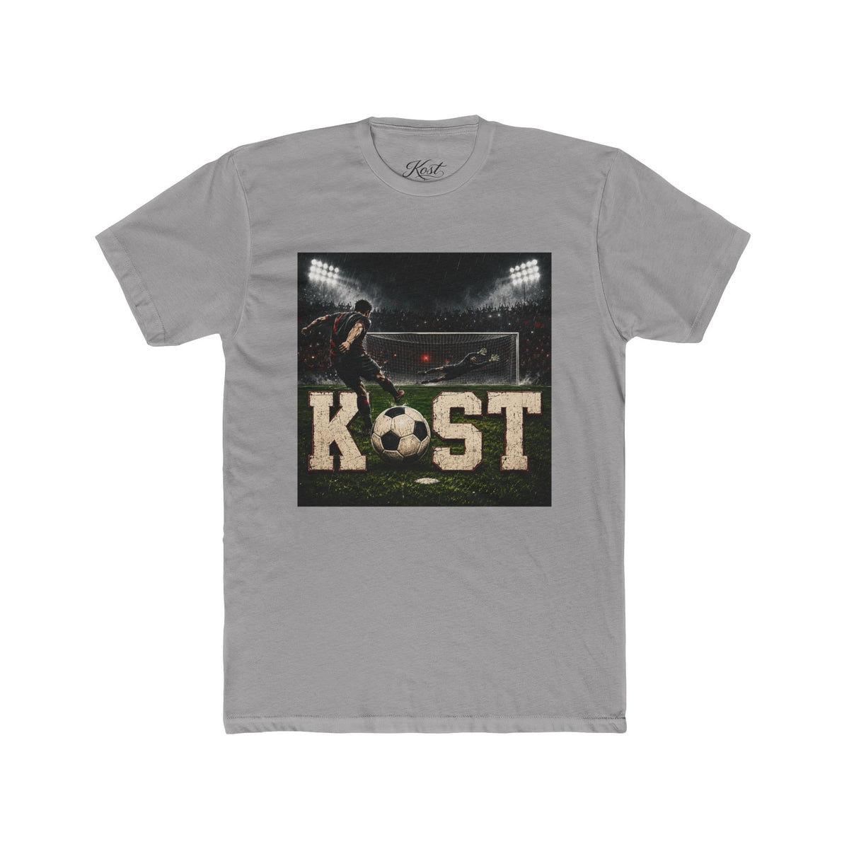 Soccer KOST Graphic Tee — Vintage Goalkeeper Stadium Shirt