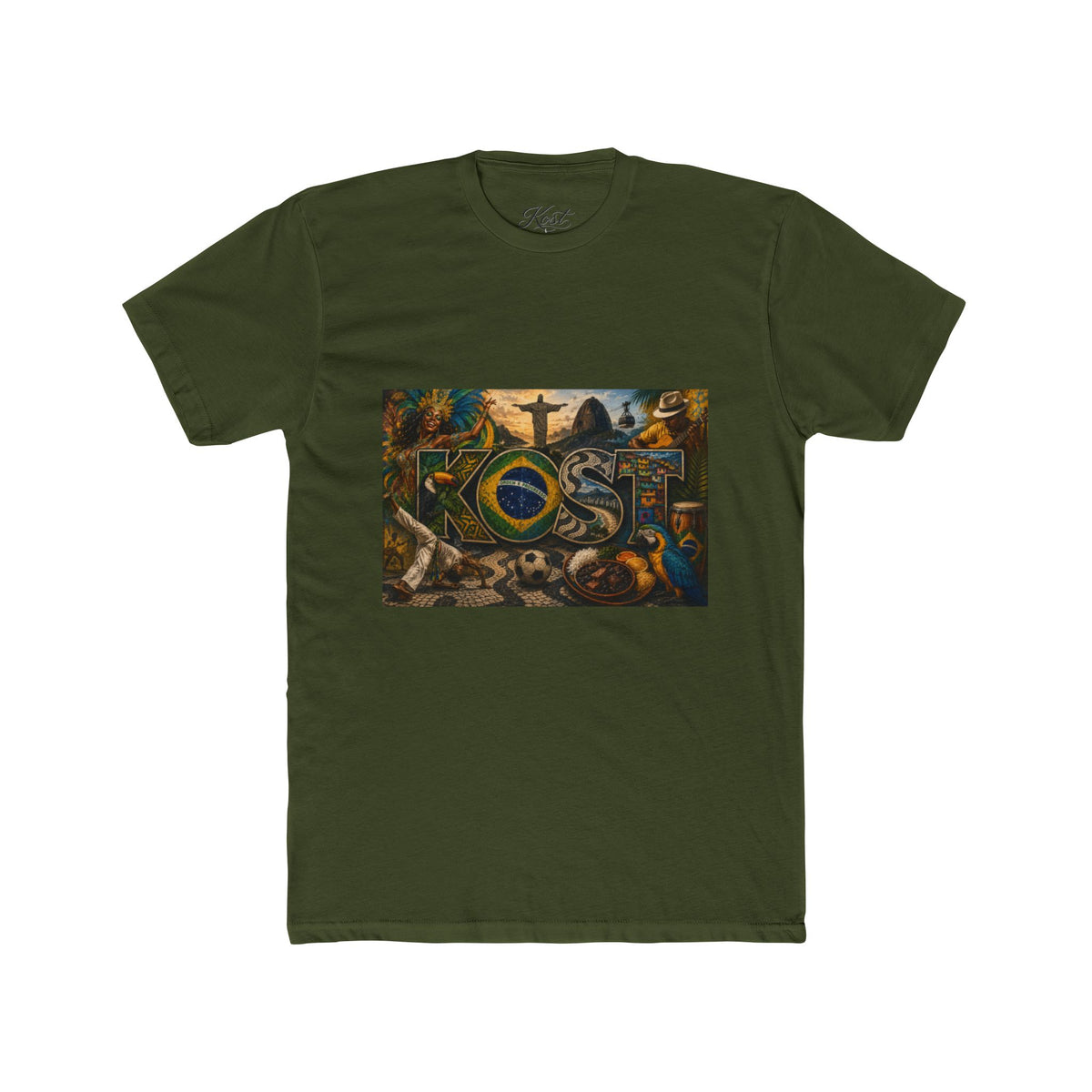Brazilian Flag Collage T-Shirt
