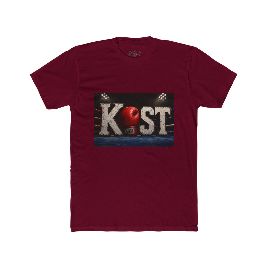 Boxing Ring 'KOST' Graphic Tee — Vintage Fight Night T-Shirt
