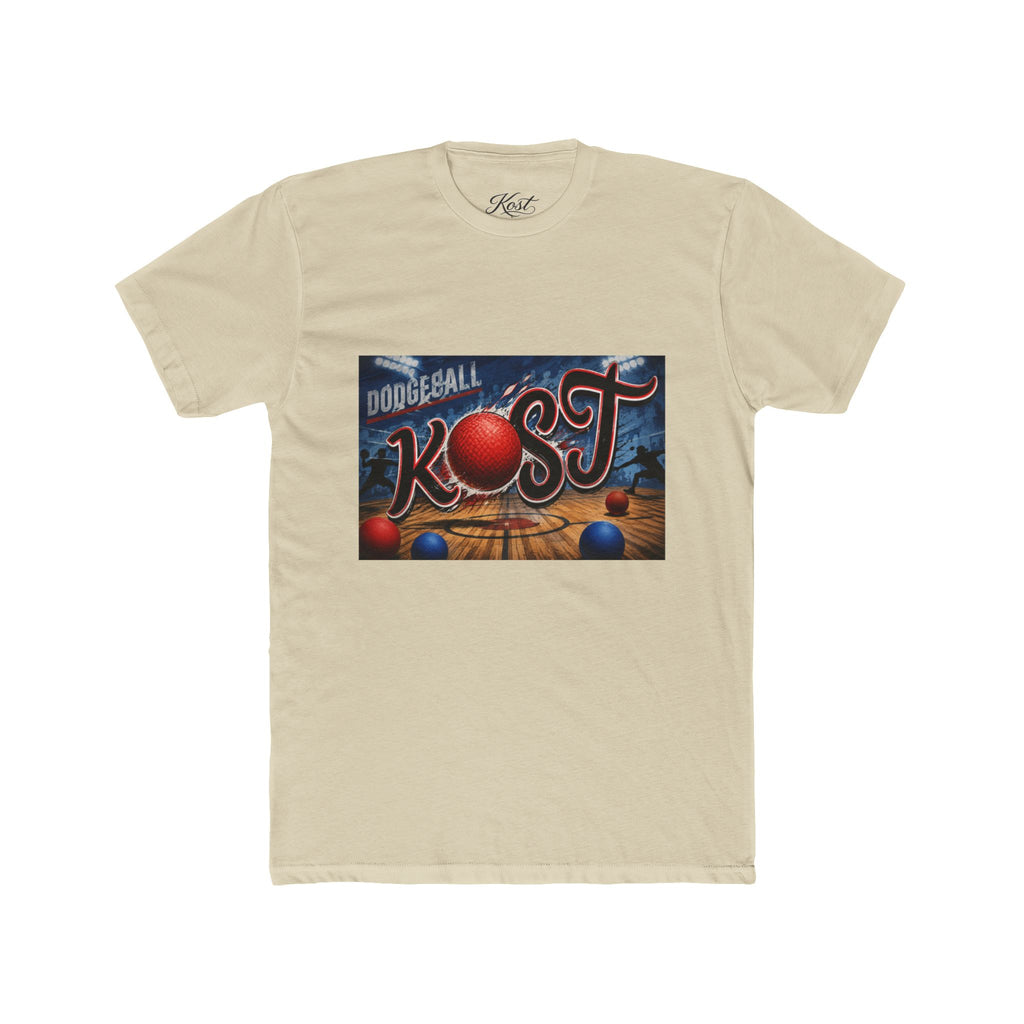 Dodgeball KOST Retro Graphic Tee — Vintage Sports Crew Shirt