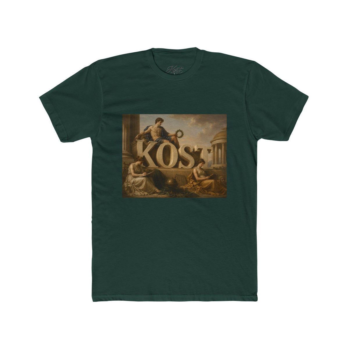 Classical Baroque Tee with KOS Artwork — Vintage Renaissance Graphic T-Shirt