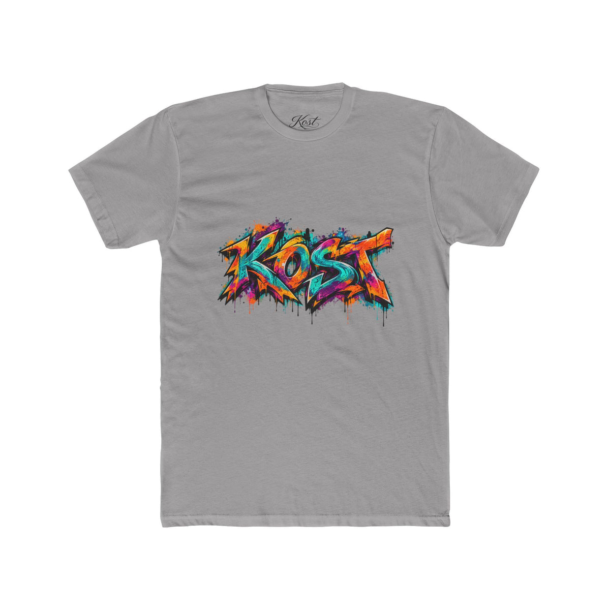 Graffiti 'Kost' Crew T-Shirt — Colorful Street Art Tee