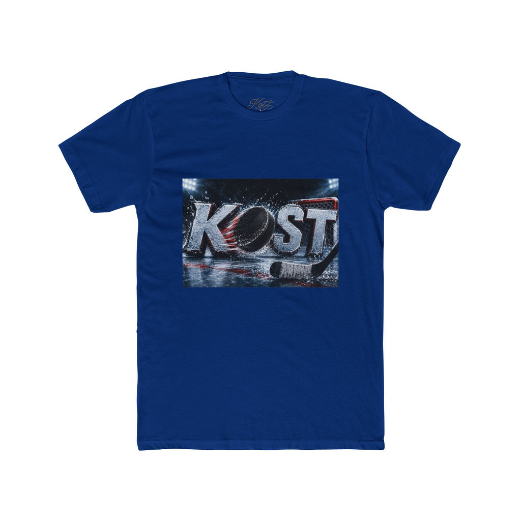 KOST Distressed Retro Logo Tee — Vintage Skate/Streetwear Graphic T-Shirt