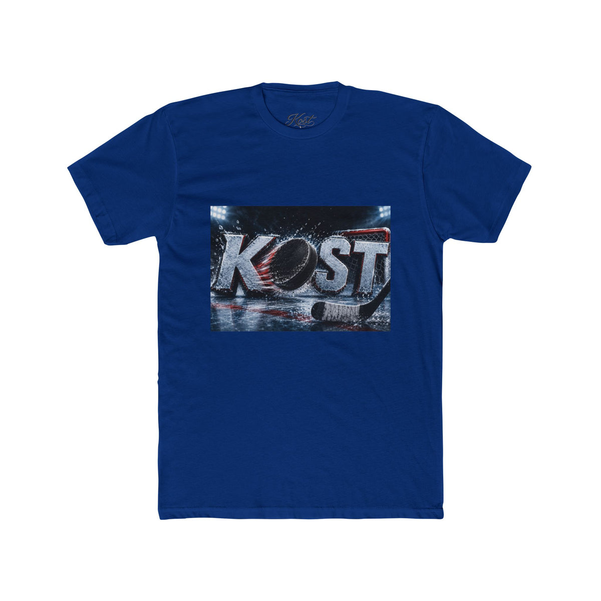 KOST Distressed Retro Logo Tee — Vintage Skate/Streetwear Graphic T-Shirt