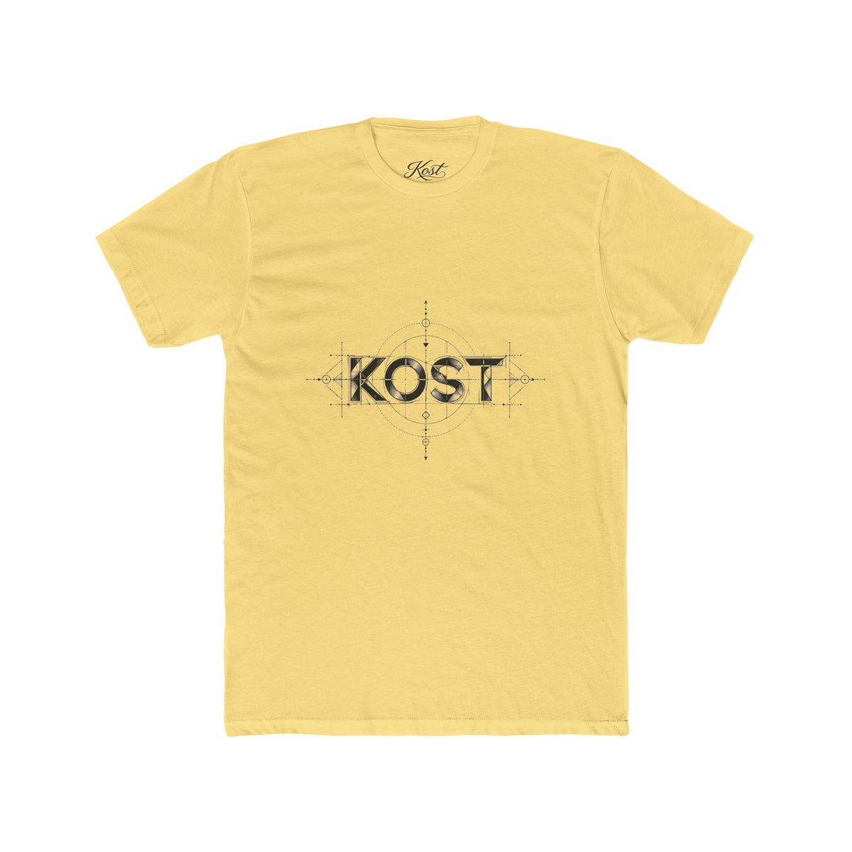 KOST Graphic T-Shirt – Minimalist Distressed Logo Tee