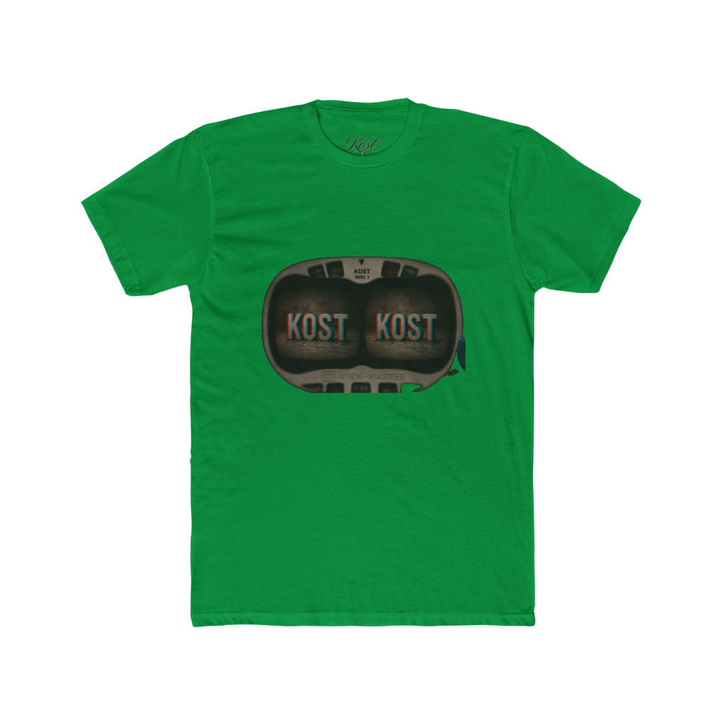 KOST Retro Camera Tee — Vintage Viewfinder Graphic Crew T-Shirt