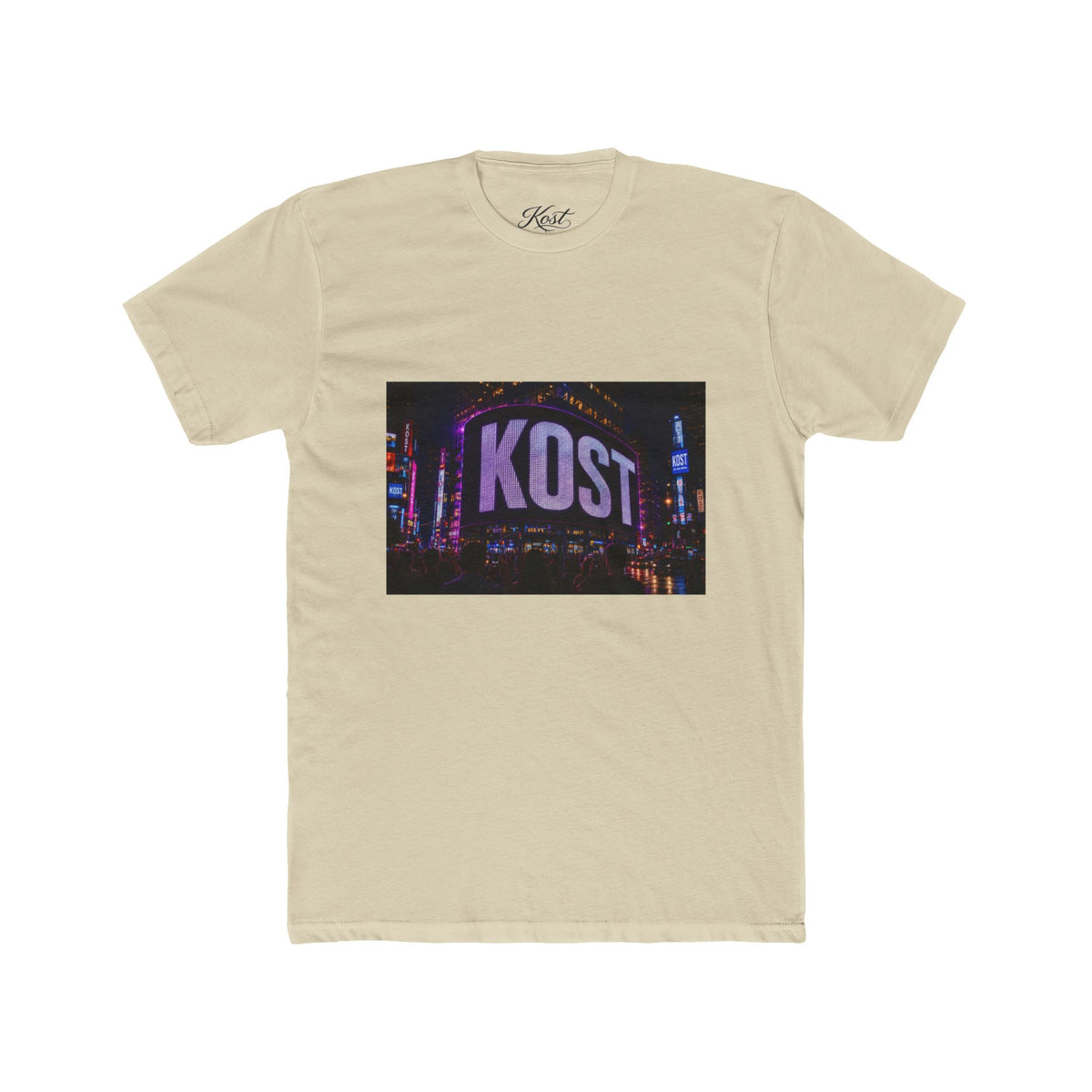 KOST Neon City T‑Shirt — Retro Nightlife Graphic Tee