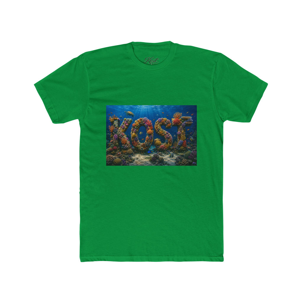 KOST Coral Reef Graphic Tee — Ocean Fish Typography Shirt