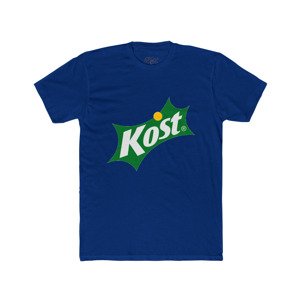 Kost Logo T-Shirt — Retro Green & Yellow Soda-Inspired Tee