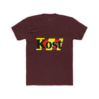 Kost Graphic Tee – Retro Yellow & Red Logo T-Shirt
