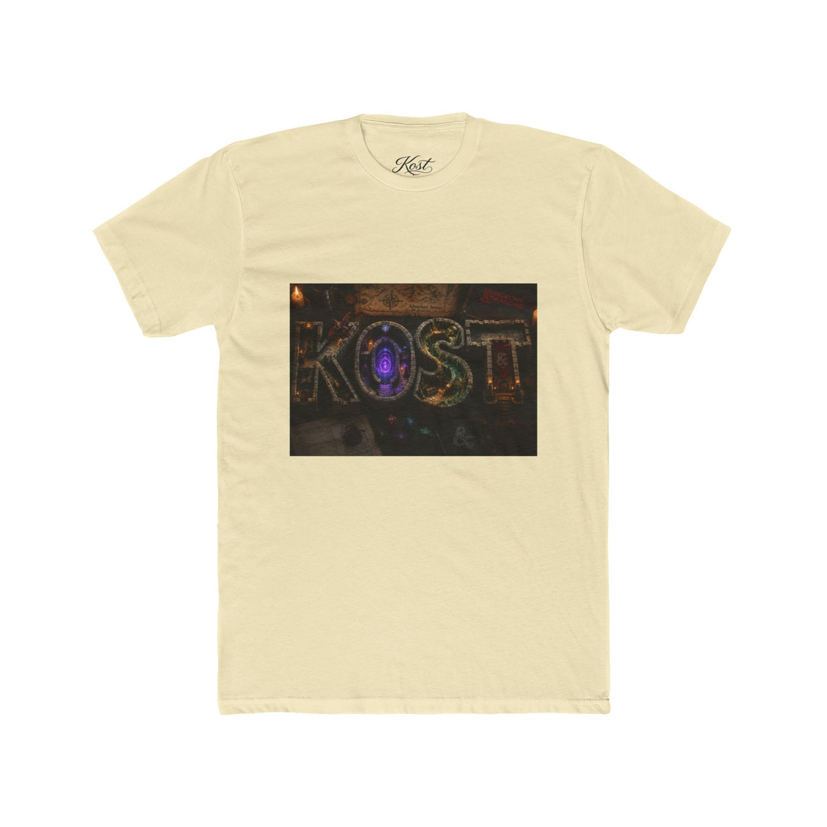 Kost Arcade Logo T‑Shirt — Retro Neon Gaming Crew Tee
