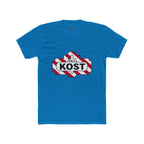 KOST Logo Tee — Retro Candy-Stripe Graphic T-Shirt