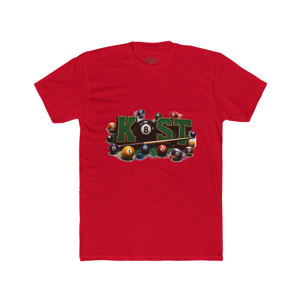 Pool Balls KOST Crew Tee — Billiards Graphic T-Shirt