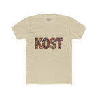KOST Mosaic Lettered Tee — Colorful Graphic Crewneck T‑Shirt